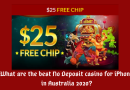 What are the best No Deposit casinos for iPhone in Australia 2020?