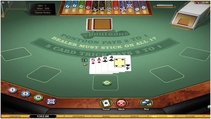 Where to play Pontoon with Bitcoins