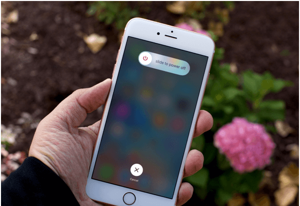Restart your iPhone