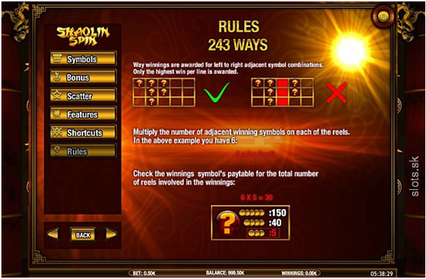 How to play 243 Ways Online Pokies at iPhone casinos?