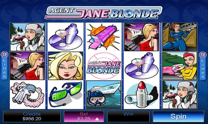 Agent Jane Blonde Pokies - Play Now