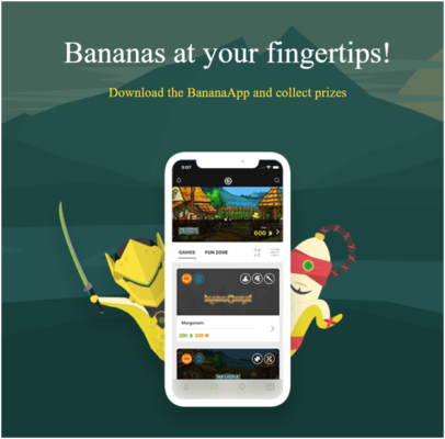 Banantic game app