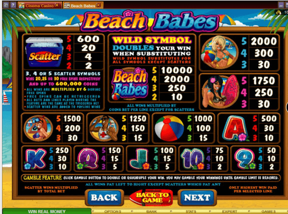 Beach Bonus