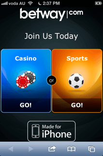 Betway for Mobile