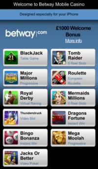 Betway for iPhone