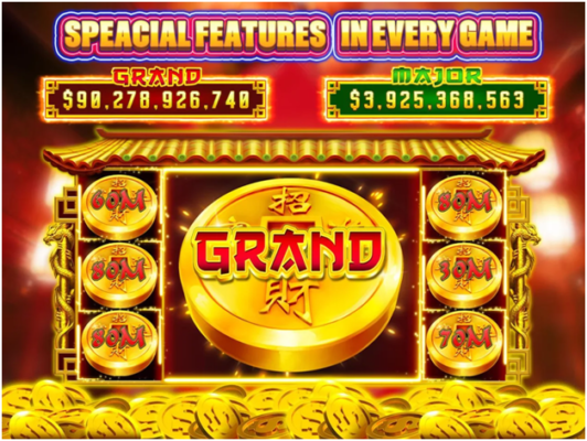 Cashmania Slots Game App For iPhone- game features