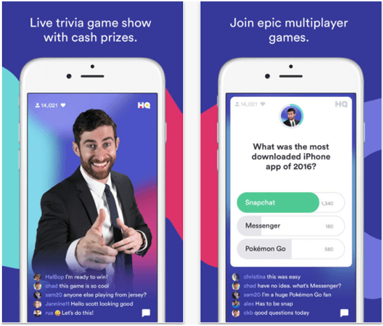 HQ Trivia App