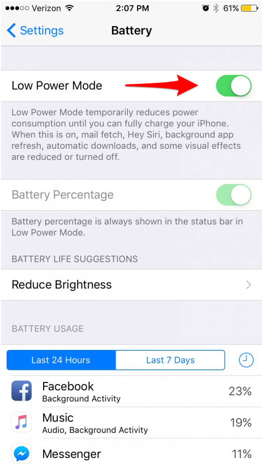 iOS 10 Battery fix