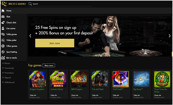 Rich casino app bonuses