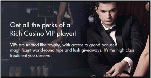 What is maximum withdrawal from a free chip as a VIP player at Rich Casino