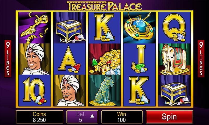 Treasure Palace Pokies - Click to Play