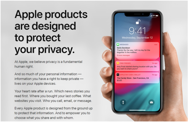 Apple's Privacy