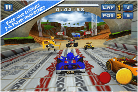 Sonic and All stars Racing