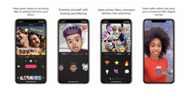 Clips app for iPhone with new features Memoji, Animoji, and new stickers