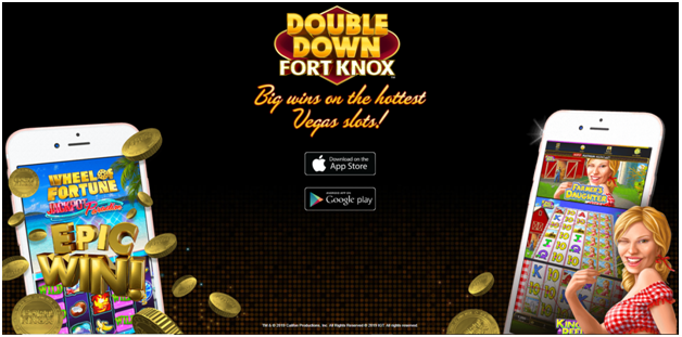 Double Down Fort Knox iPhone Casino App to Play the Latest Vegas 777 Pokies