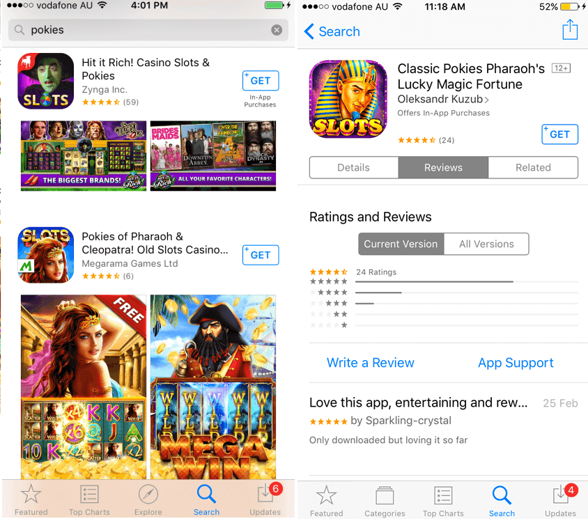 Free pokies on app store