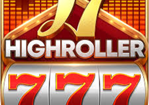 High-roller-Vegas-Casino-Slot-Logo