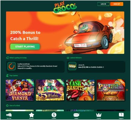 Play Croco Casino for iPhone