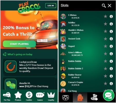 How to play real money pokies at new Croco casino with your iPhone?