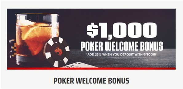 Poker welcome bonus