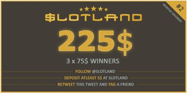 Slotland Casino Pokies winners