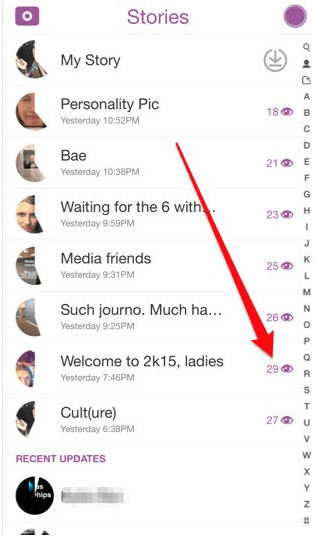 Snap Chat Stories