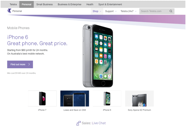 iPhone 6 Telstra offer