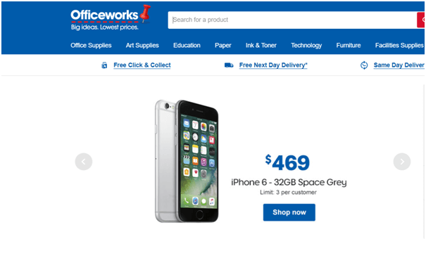 iPhone 6 Officeworks offer