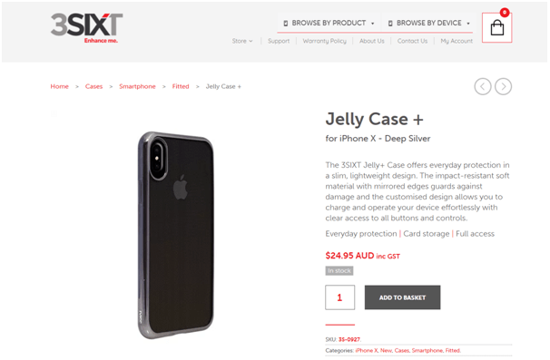 iPhone X cases- 3 Sixt