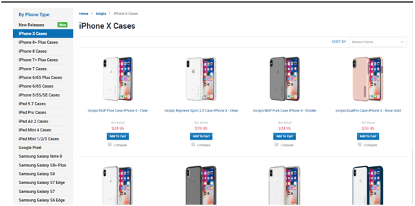 iPhone X cases- Incipio dual pro