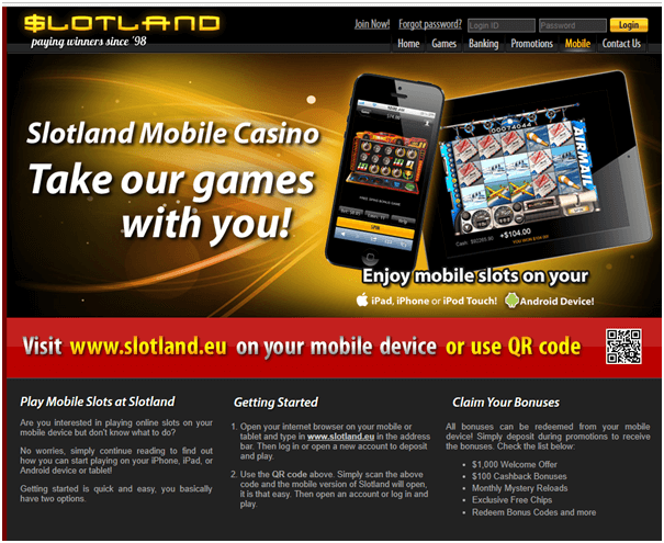 Slotland Casino App